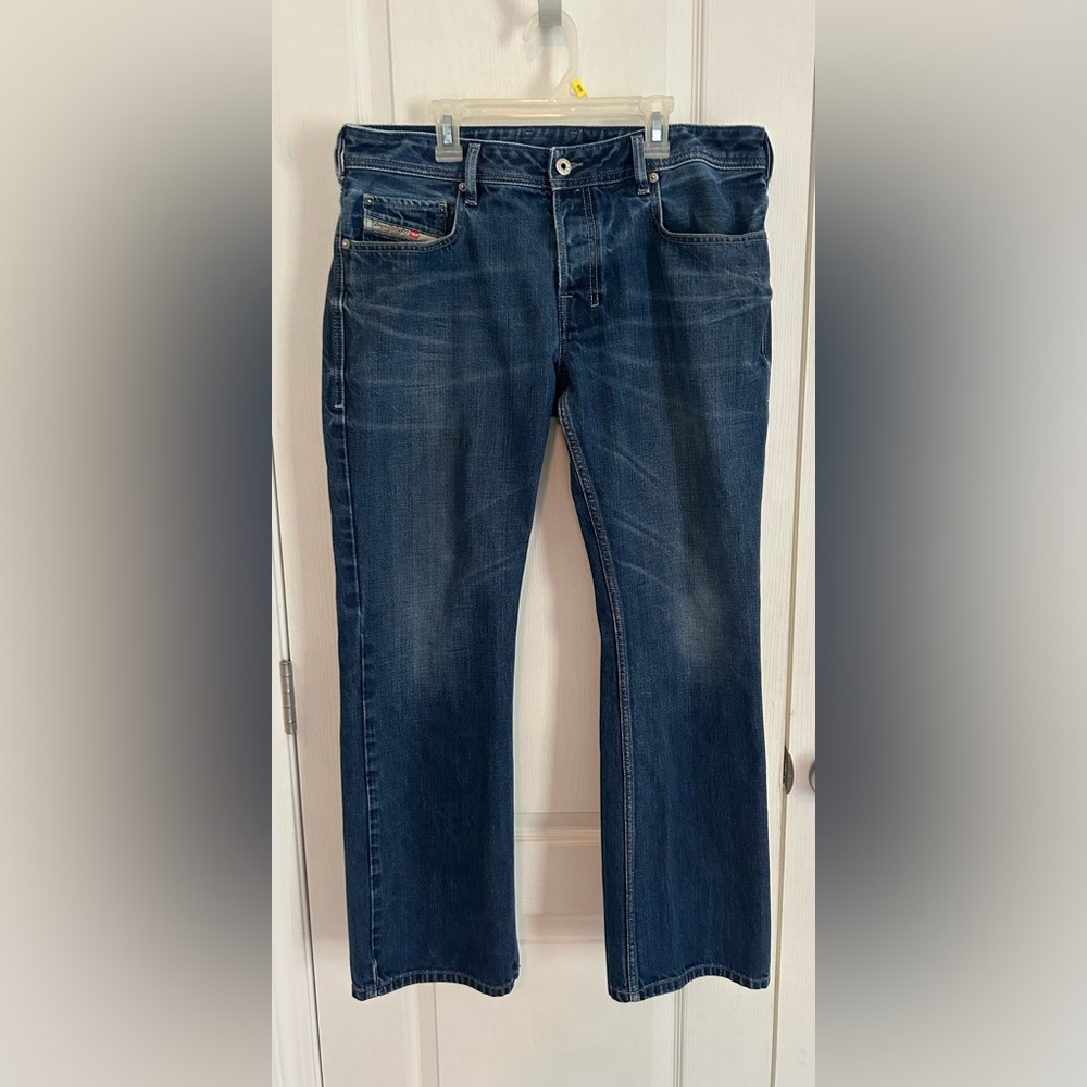 Diesel Jeans Zatiny Regular Bootcut Men’s 34x30 Dark Wash